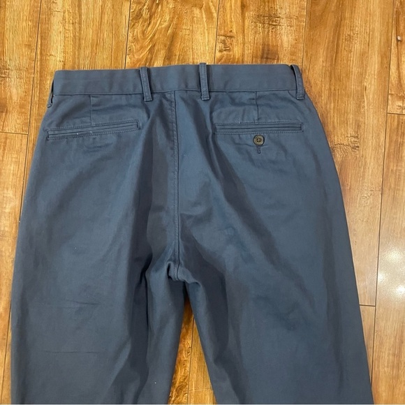 J CREW Men’s Flex Straight Fit Blue Khaki Trouser Dress Pant Size 29 x 32 - Picture 8 of 10